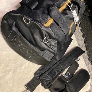 Adidas IVY PARK Logo Duffel Bag Black/Mesa Size Large